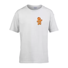   Detské tričko s nápisom škôlka s perníkovým vzorom Biela 110 veľ