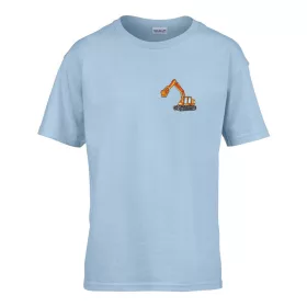   Detské tričko materská ceduľka so vzorom úchopu Svetlomodrá 110 veľ