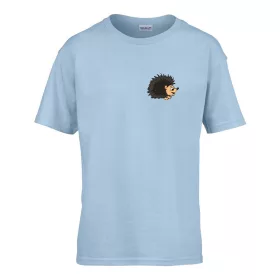   Detské tričko s nápisom škôlka so vzorom Dikobraz Svetlomodrá 158 veľ