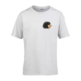   Detské tričko ceduľka škôlka so vzorom Dikobraz Biela 158 veľ