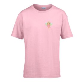   Detské tričko s nápisom škôlka s rozprávkovým vzorom Pink 110 veľ