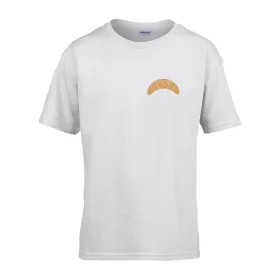   Detské tričko škôlka nápis so vzorom Kifli White 110 veľ