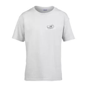   Detské tričko s nápisom škôlka so vzorom kocky Biela 110 veľ