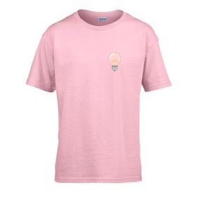   Detské tričko s nápisom škôlka so vzorom žiarovky Pink 158 veľ