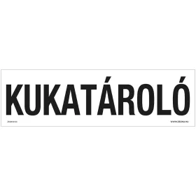 Kukatároló Öntapadós matrica 250x80 mm
