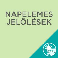 Napelemes jelölések