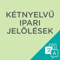 Kétnyelvű ipari jelölések